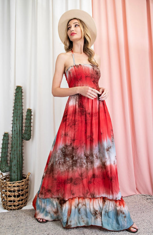 Scarlett Tie Dye Maxi