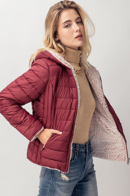 Reversible Puffer Jacket