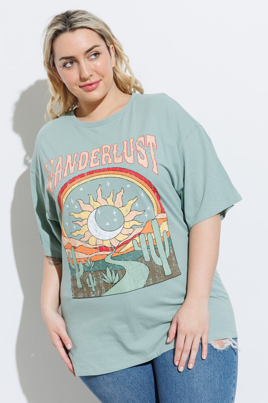 Wanderlust Graphic Curvy