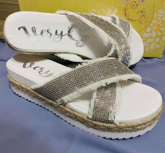 Sparkle Slide Sandal