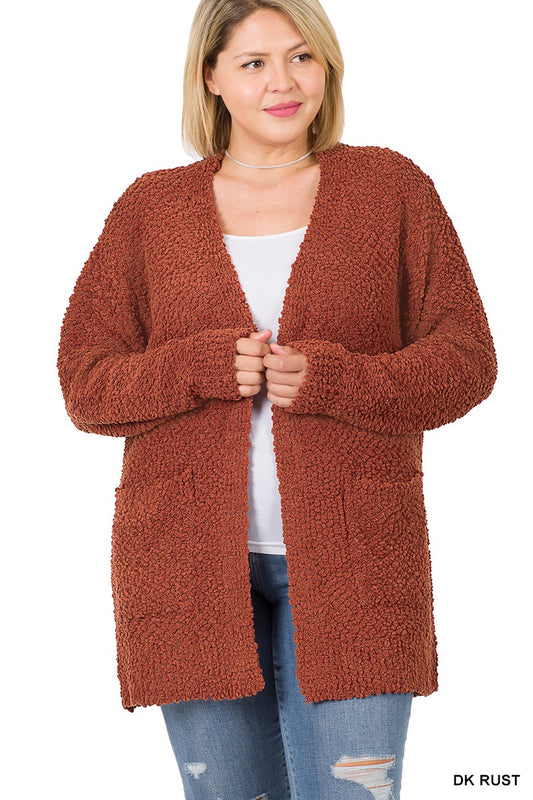 Popcorn Cardigan Curvy